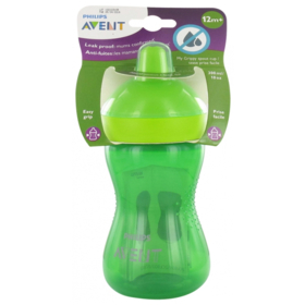 Tasse à Bec Dur Anti-fuitesVert 12 mois et + - 300 ml