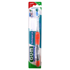 TECHNIQUE+ - Brosse à Dents Souple Compacte - 1 unité