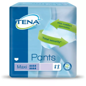 Tena Pants Maxi XL culotte absorbante fuites urinaires fortes — boîte de 10