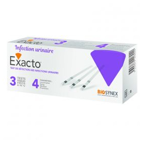 Test d'Infection Urinaire - Lot de 3 tests