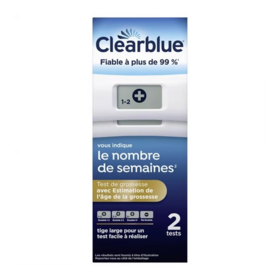 Clearblue Test de grossesse avec estimation de l'âge 2 tests