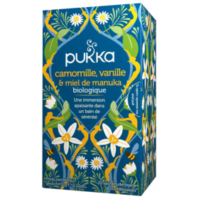 THE BIOLOGIQUE - Infusion Camomille Vanille Miel - 20 sachets