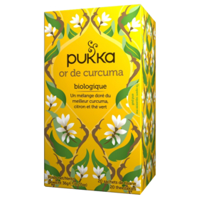 THE BIOLOGIQUE - Infusion Or de Curcuma - 20 sachets