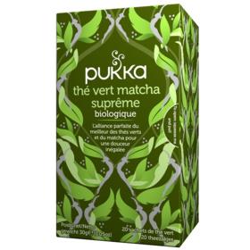 THE BIOLOGIQUE - Infusion Thé vert Matcha Suprême - 20 sachets