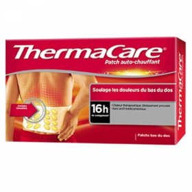 ThermaCare Patch Auto-Chauffant Dos x2 – Douleurs lombaires et musculaires
