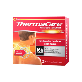 ThermaCare Patch Auto-Chauffant Cou, Épaule et Poignet x2 – Douleurs musculaires et articulaires