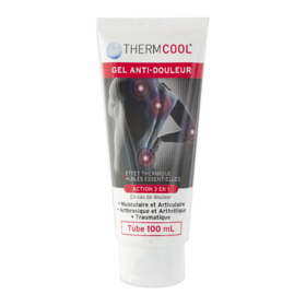 ThermCool Gel Anti-douleur Tube 100 ml - Effet thermique, aux huiles essentielles