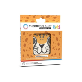 Thermcool & hot gel léopard enfants – Poche de gel thermique