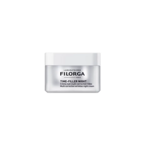 Filorga Time-Filler Crème Nuit Multi-Correction anti-rides à l'acide hyaluronique 50 ml