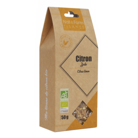 TISANES - Zeste de Citron Bio - 50 g