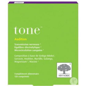 New Nordic Tone Audition et micro-circulation sanguine 120 comprimés
