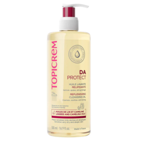Topicrem DA Protect huile lavante relipidante 500 ml — peaux sensibles, très sèches & atopiques