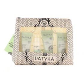 Trousse Rituel Peau Parfaite Bio - 1 Gelée Nettoyante Purifiante 15 ml + 1 Sérum Anti-Imperfections 10 ml + 1 Fluide Mat Perfecteur 15 ml + 1 Masque Charbon Détox 10 ml