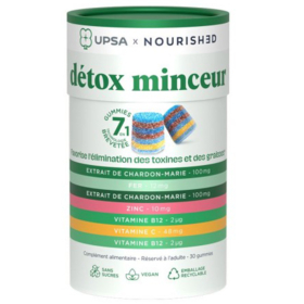 UPSA DETOX MINCEUR - Gummies 7 en 1 - 30 Gummies