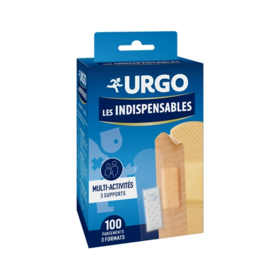 Urgo Les indispensables Pansements 3 formats 100 pansements