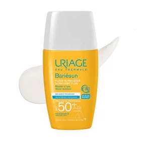 Uriage Bariésun Fluide Ultra-léger SPF50+, Petit format 30 ml