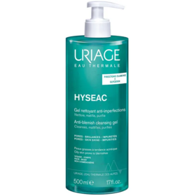 Uriage Hyséac Gel Nettoyant, Impuretés et excès de sébum 500 ml