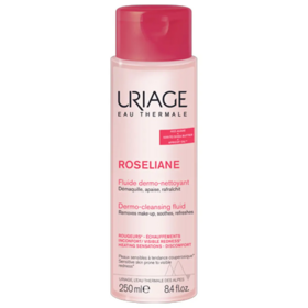 Uriage Roseliane Fluide Dermo nettoyant pour peaux sensibles 250 ml