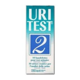 Uritest 2 'Tests urinaires' - 10 bandelettes