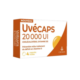 UvéCAPS 20 000 UI 4 capsules molles