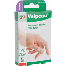 VELPEAU - Pansement Doigts - 20 pansements