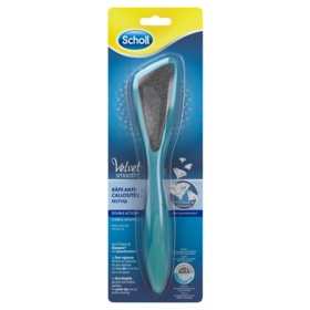 VELVET SMOOTH - Râpe Anti-Callosités Double Action Aux Christaux de Diamants