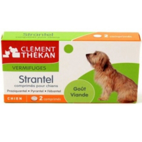 Vermifuges Strantel Chien - 2 comprimés