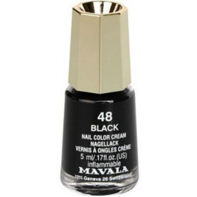 Vernis à Ongles Mini Color n°48 Black Crème - 5 ml