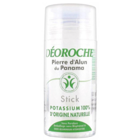 VERT - Déodorant à la Pierre d'Alun Format Voyage Stick - 30 g