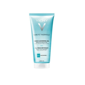 Vichy Purete Thermale Gel Frais nettoyant Visage et yeux à la Niacinamide 200 ml