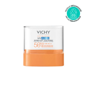 Vichy Capital Soleil UV Aqua Invisible Stick Solaire SPF50+ 9 g – Protection visage nomade