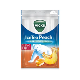 Vicks Bonbons Ice Tea Pêche 72g