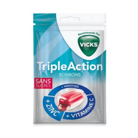 Vicks Triple Action Bonbons 72g