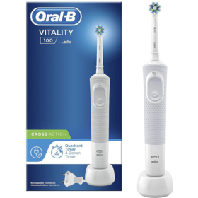 VITALITY 100 - Cross Action Brosse à Dents Electrique Rechargeable