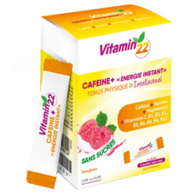 VITAMIN'22 Caféine+ - 14 sticks