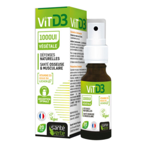 VITAMINE D3 1000UI  spray- Défenses Naturelles - 20 ml