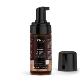 Vitry Boost mousse de soleil teintée 120 ml – mousse corps hâle immédiat