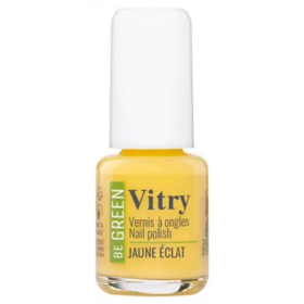 Vitry Vernis Be green n°58 jaune éclat 6 ml – vernis à ongles naturel