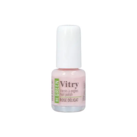 Vitry Vernis Be green rose délicat 6 ml – vernis à ongles naturel