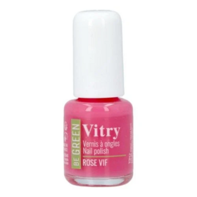 Vitry vernis Be green Rose vif 6 ml — vernis à ongles naturel