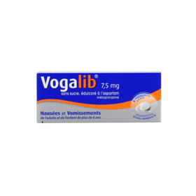 Vogalib 7,5 mg 8 comprimés orodispersibles – Médicament contre nausées et vomissements
