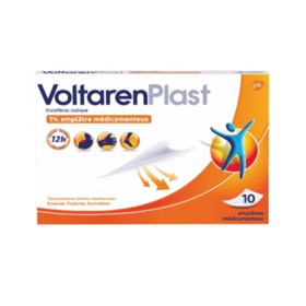 VoltarenPlast 1% Emplâtre 10 patchs