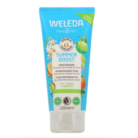 Weleda Gel douche summer boost 200 ml – gel douche visage et corps