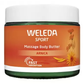Weleda Sport baume de massage à l’arnica 150 ml – baume massage récupération musculaire