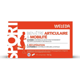 Weleda Sport Complément alimentaire Bien-être Articulaire & Mobilité 45 comprimés