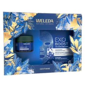 Weleda Coffret Noël Visage Gentiane 2026 – Crème de jour redensifiante et masque tissu