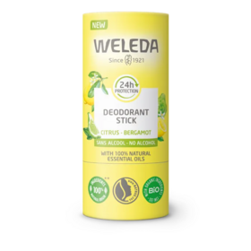 Weleda Déodorant stick 24 h citrus bergamote 50 g – déodorant homme femme
