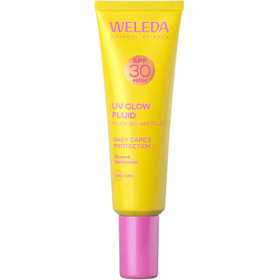 Weleda Glow fluide solaire éclat SPF30 30 ml – soin solaire minéral visage