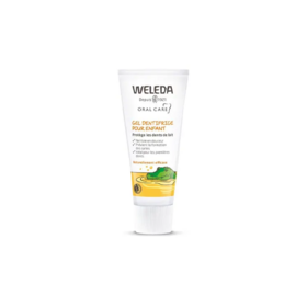 Weleda Gel dentifrice pour enfant 50 ml – nettoyage doux et protection des dents de lait