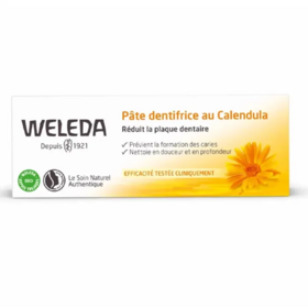 Weleda Pâte dentifrice au calendula 75 ml – dentifrice gencives sensibles